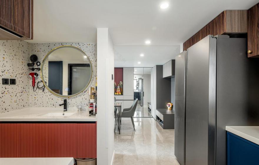 简约舒适二胎之家-45