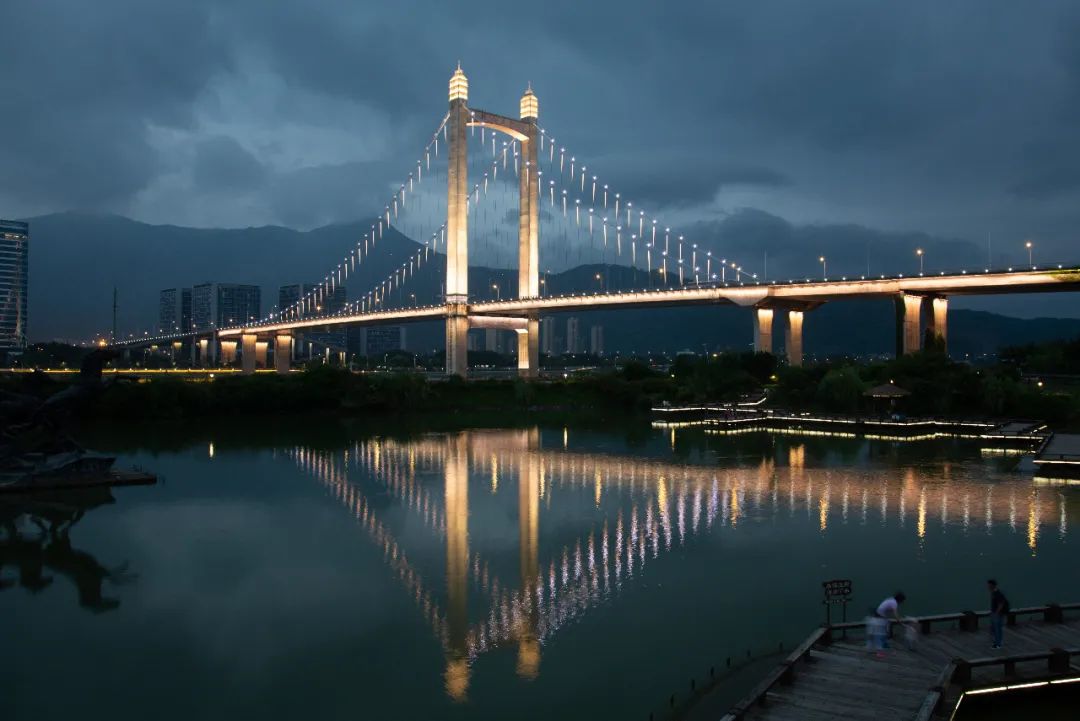 鼓山大桥与魁浦大桥夜景提升设计丨中国福州丨栋梁国际照明设计（北京）中心有限公司-1