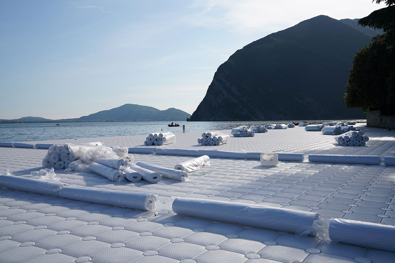 湖上悬浮走廊 | 意大利 Lake Iseo 的“漂浮平台”-40