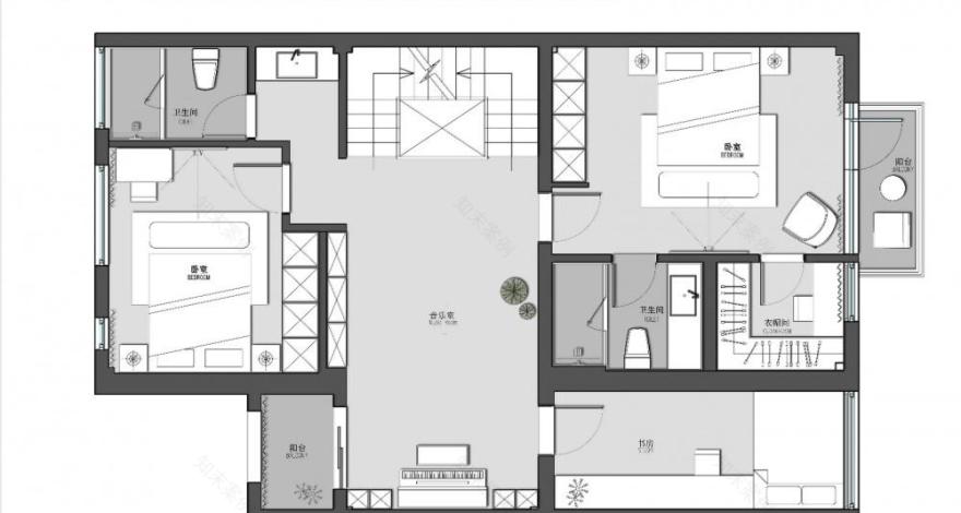融合多重风格的美宅 · 室内设计案例解析-62