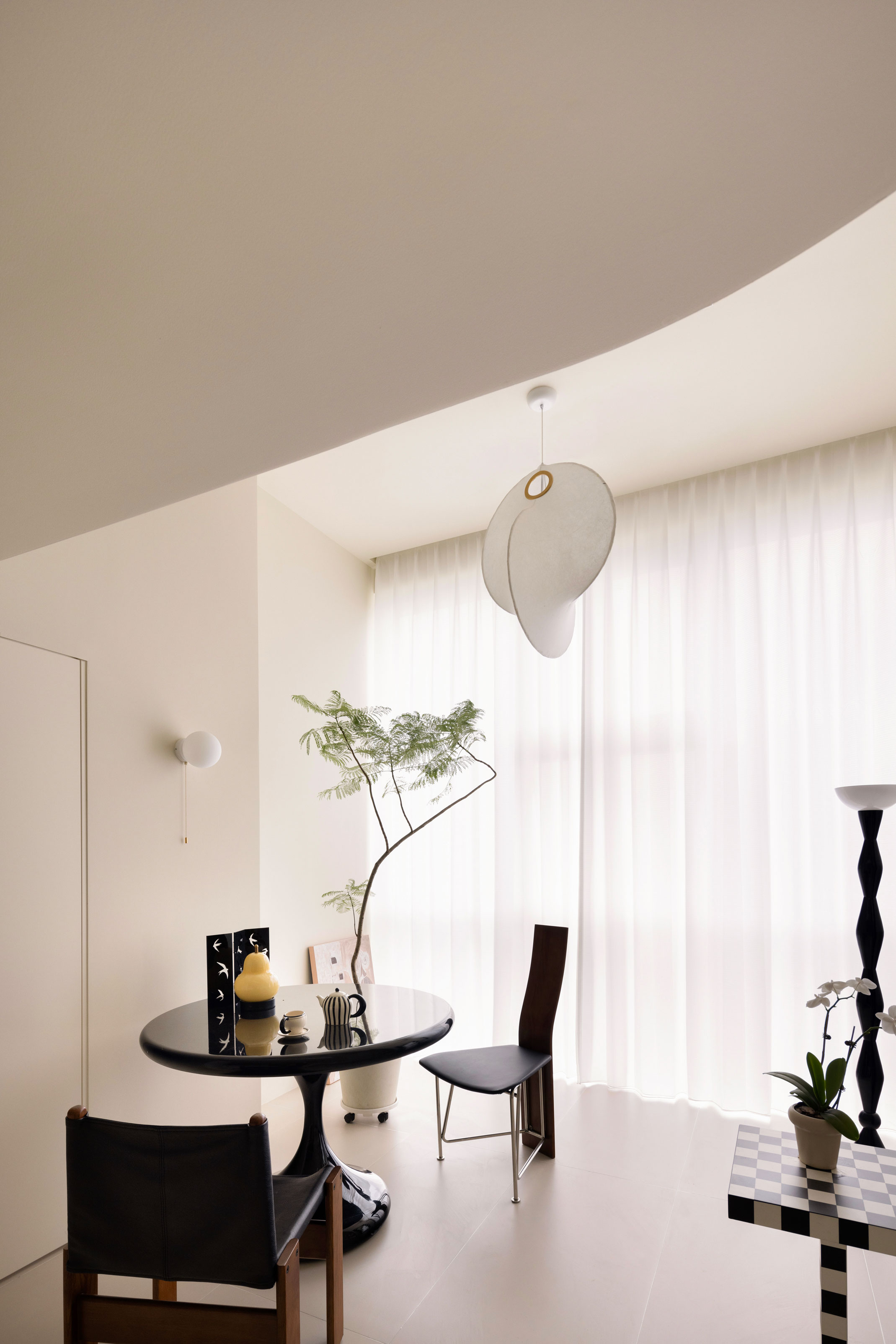 轻中古奶油色 loft 公寓设计丨中国杭州-15