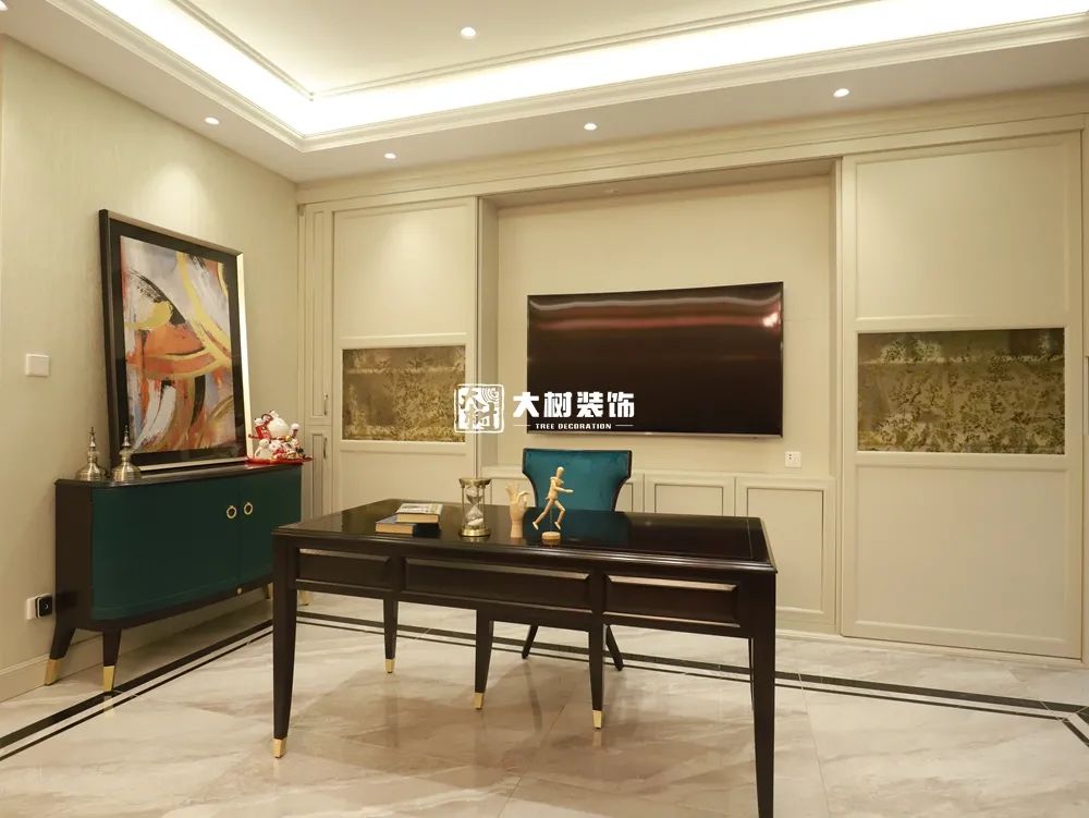 半岛首府 280㎡美式私宅,精致与克制的平衡-24