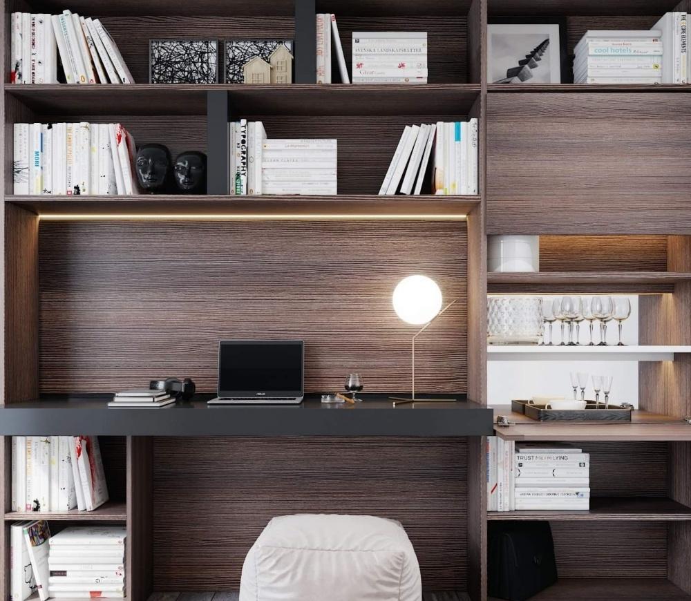 越南定制家具设计之钢琴房背景-2