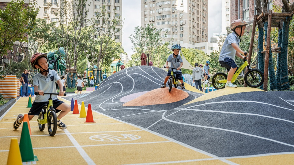 飞行棋幼儿园（上海市徐汇区科技幼儿园文定园景观提升）丨中国上海丨VIA维亚景观-52