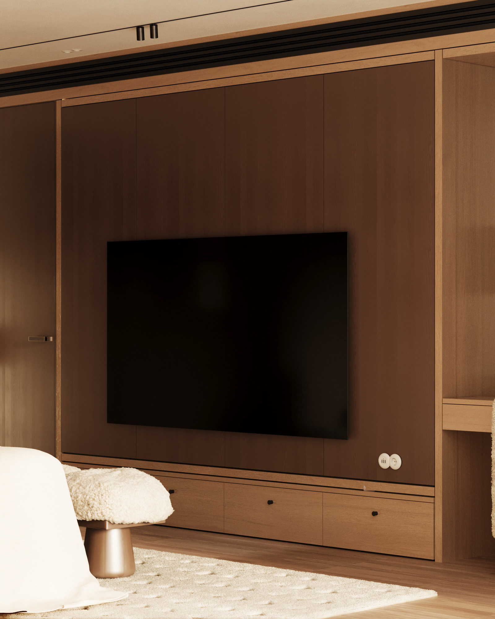 瑞士酒店主卧设计丨M a r w a n S h a a b a n-8