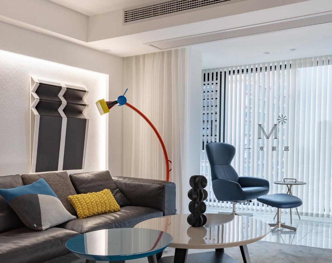 平层丨【一米家居】黑白灰居住智慧-6