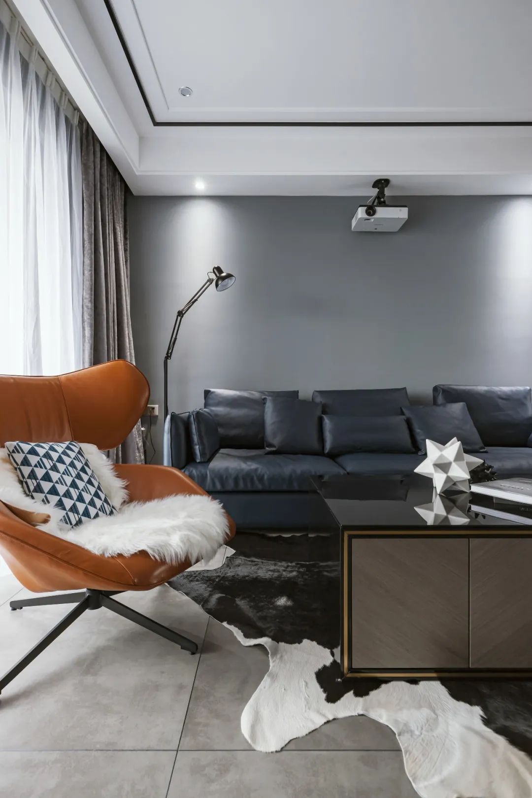 140m²现代简约三室,无玄关空间储物设计案例-30