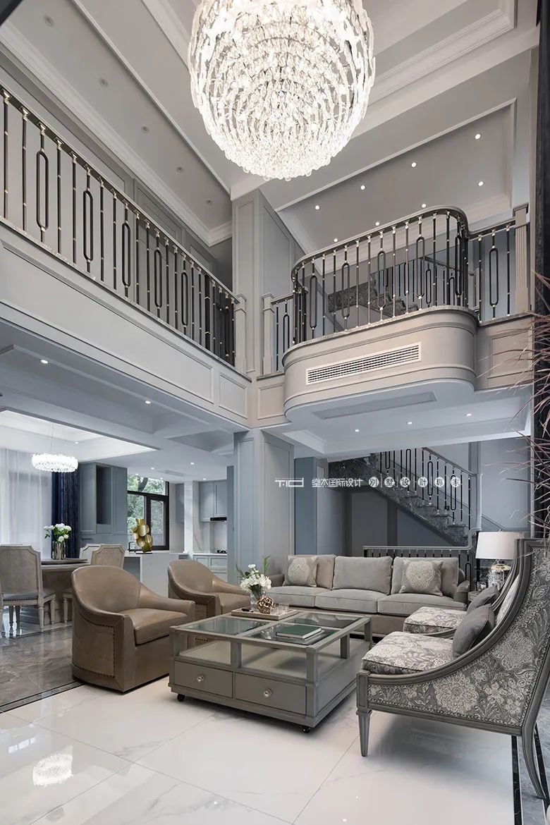 《云栖》欧式轻奢别墅设计丨范秦丽-13