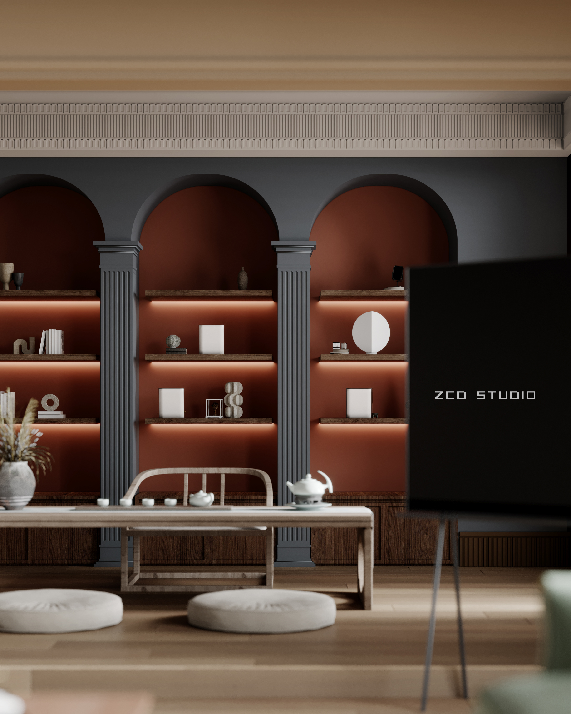 融合自然元素的 3Dmax CR5.2 室内设计案例-40