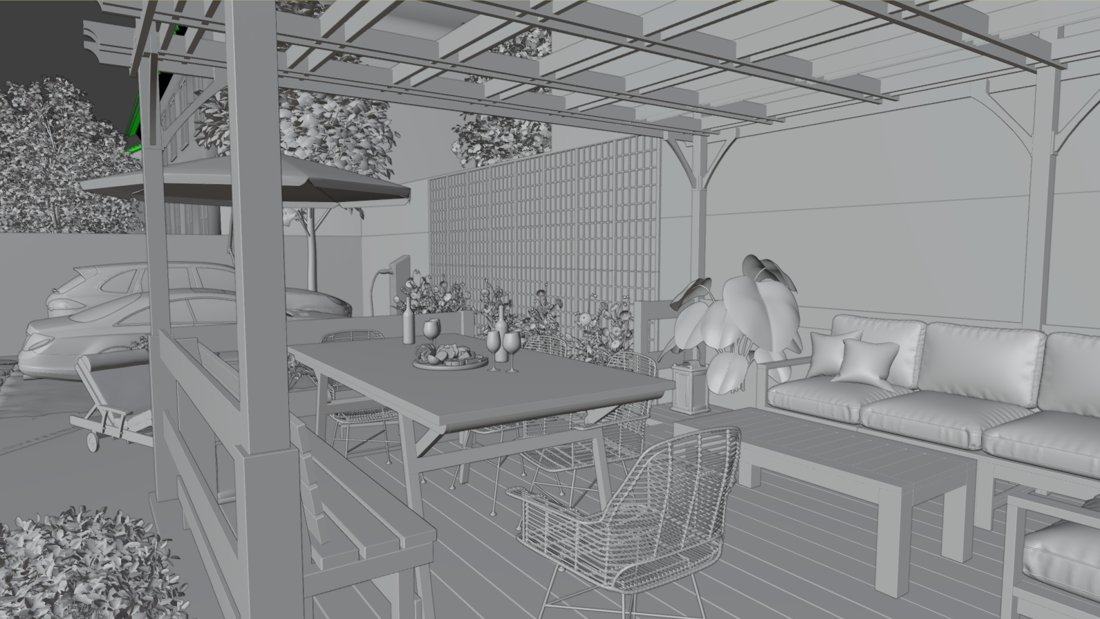 Exterior 3D Architectural Visualization-5