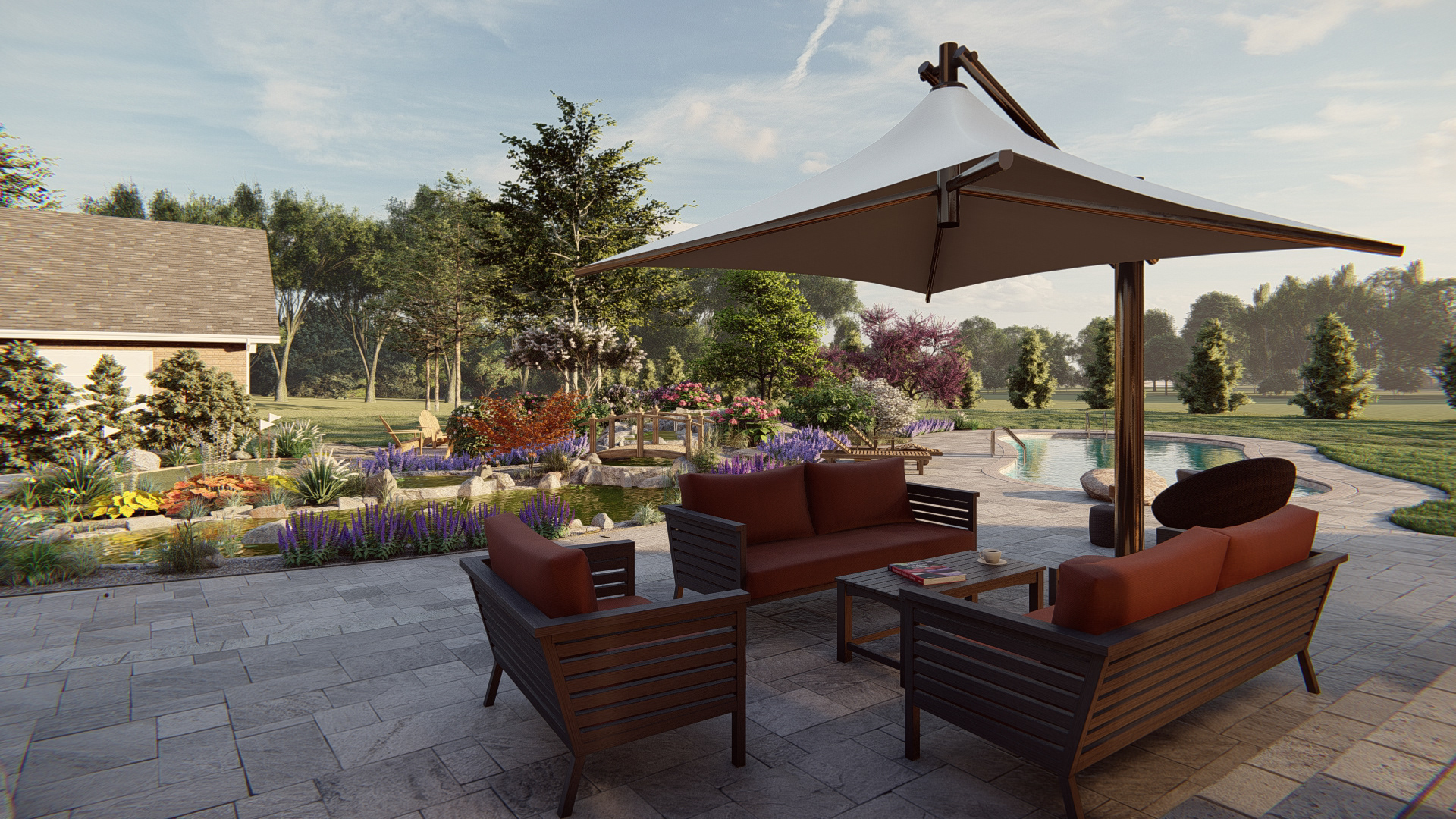 弗吉尼亚的宽敞花园丨美国-7