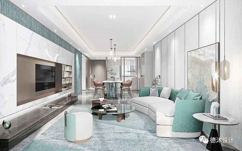 南京滨江私宅109户型-德沐设计-3