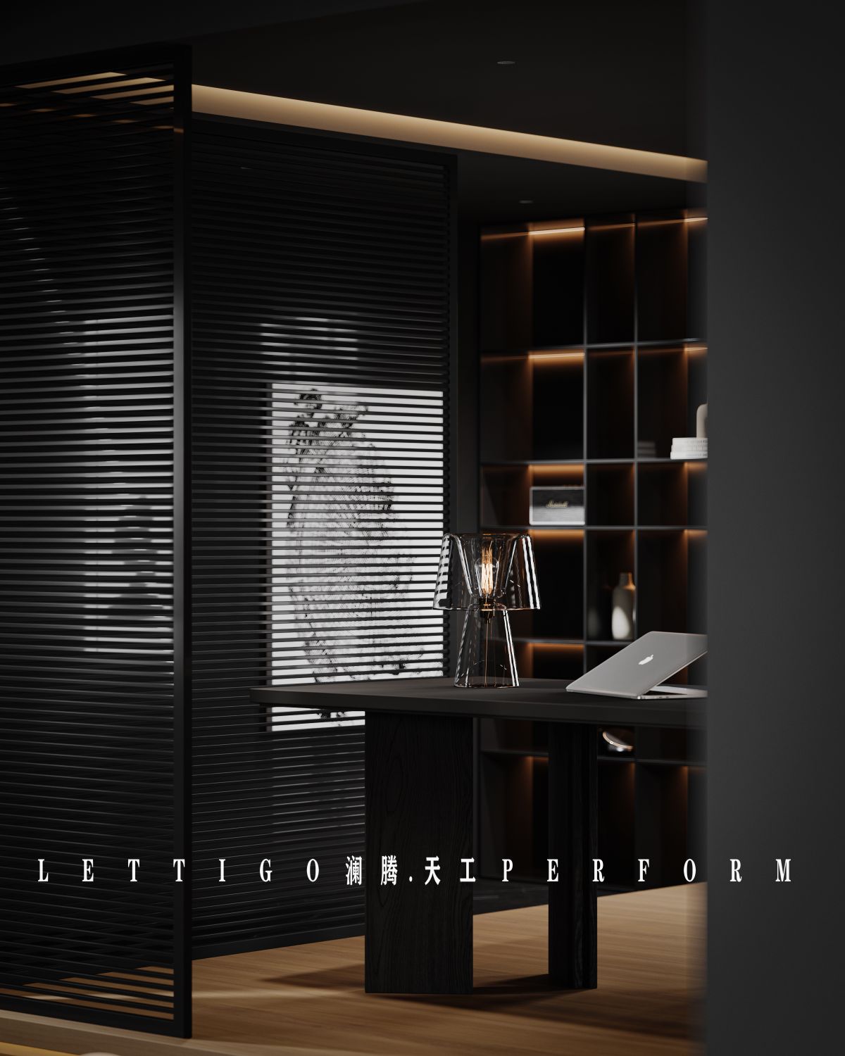 个性不羁的暗黑系家装-12