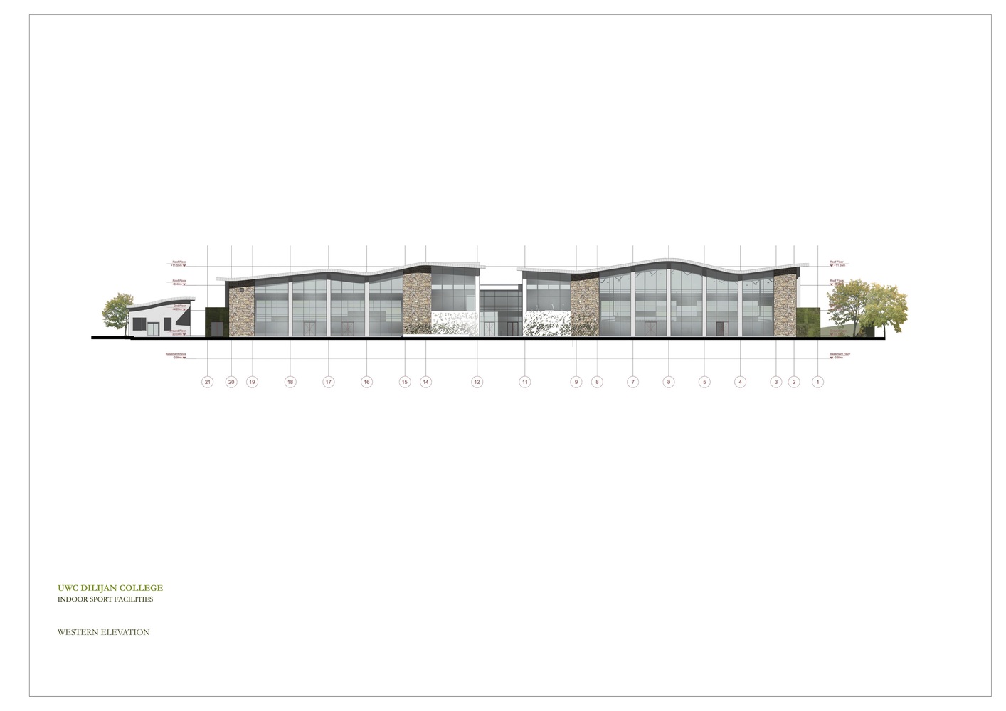 亚美尼亚 UWC 学院 Dilijan 环保现代建筑-69