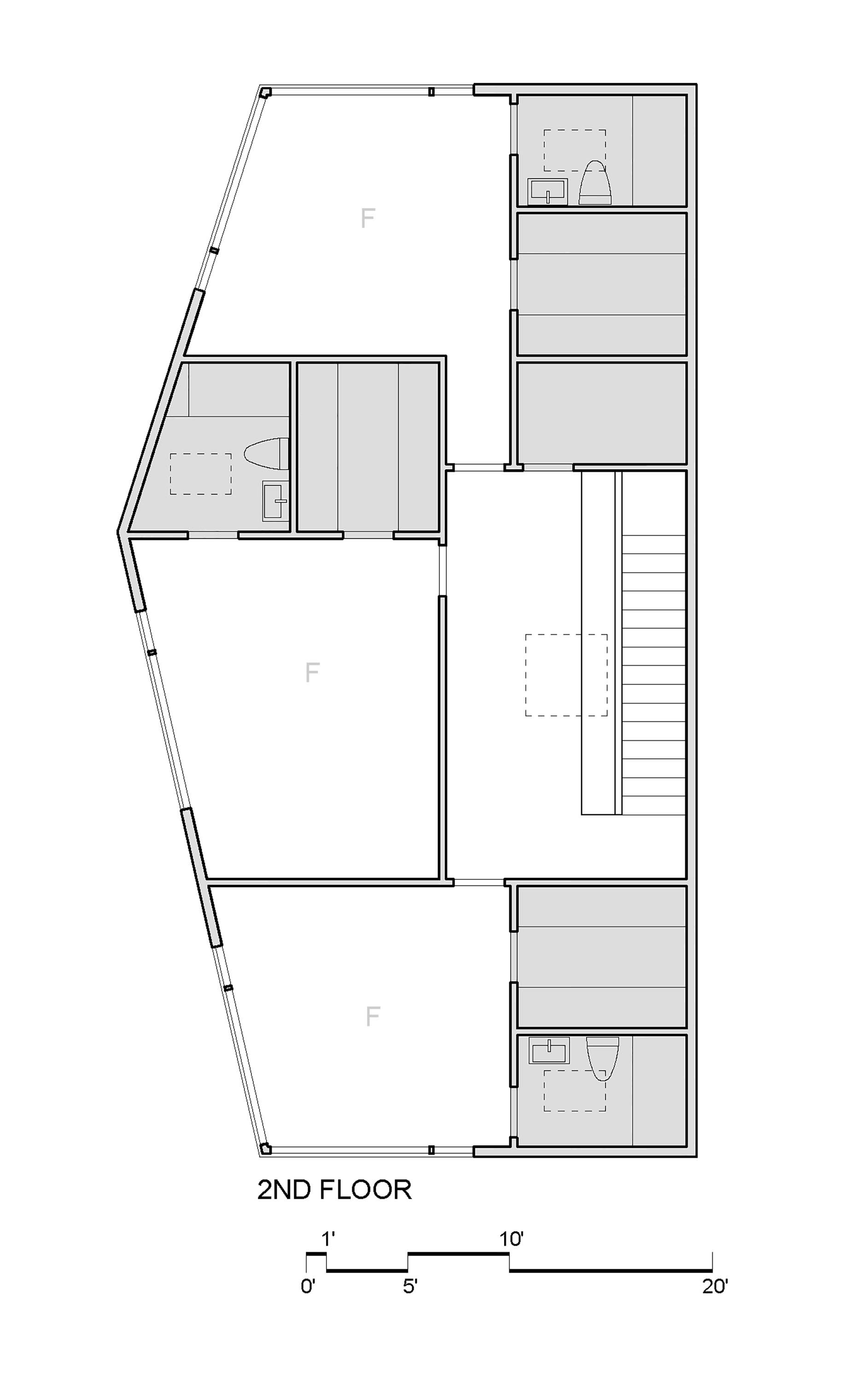 美国波特兰阁楼别墅丨Waechter Architecture-28