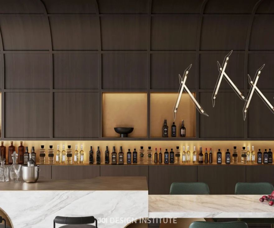 现代法式大平层丨中国广州丨301 设计研究所-24