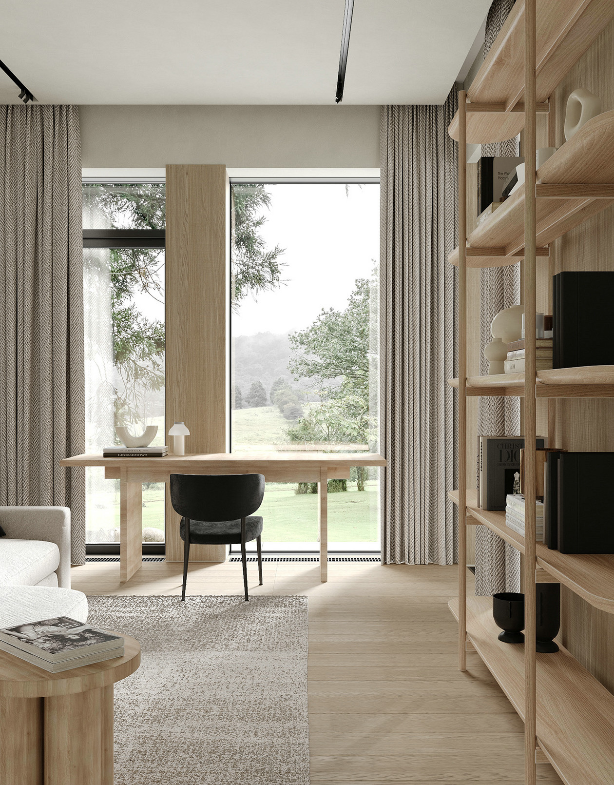 原木风小空间公寓设计-12