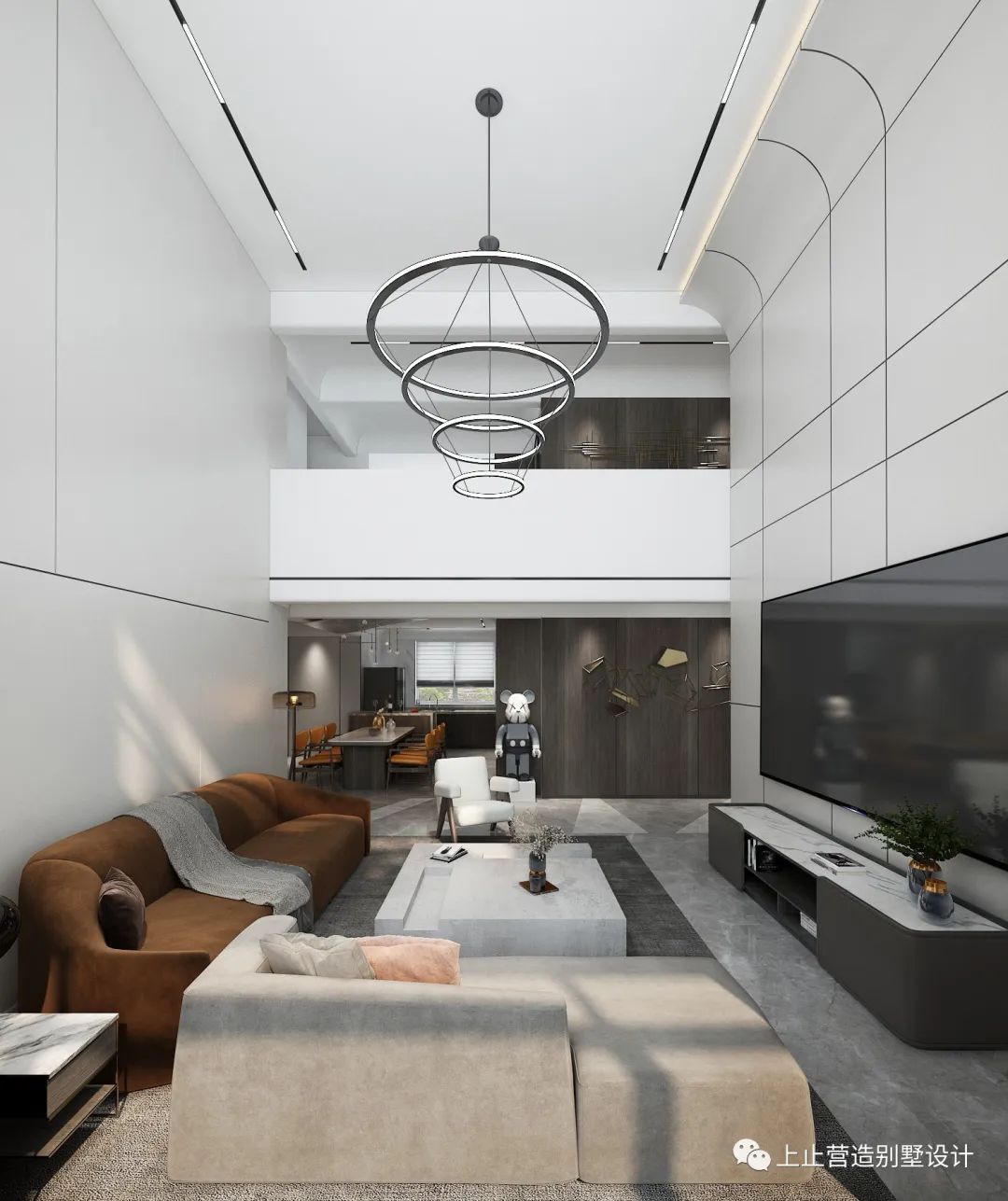 光影交叠下的现代理性美·敦化项目丨上止YL空间设计-19