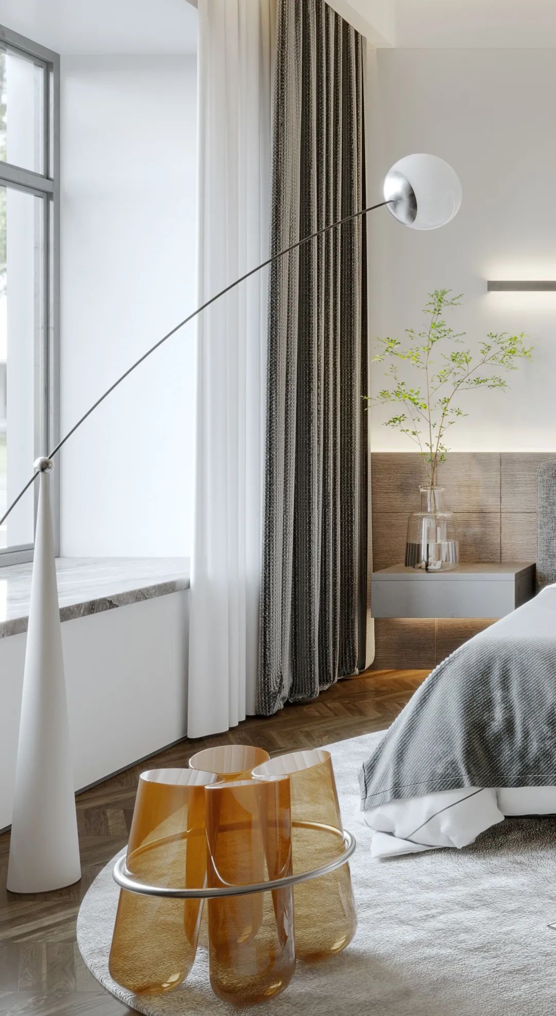 蓝色诗意 · 长沙清风徐来的简约奢华住宅丨中国长沙丨香港CSD设计事务所-27