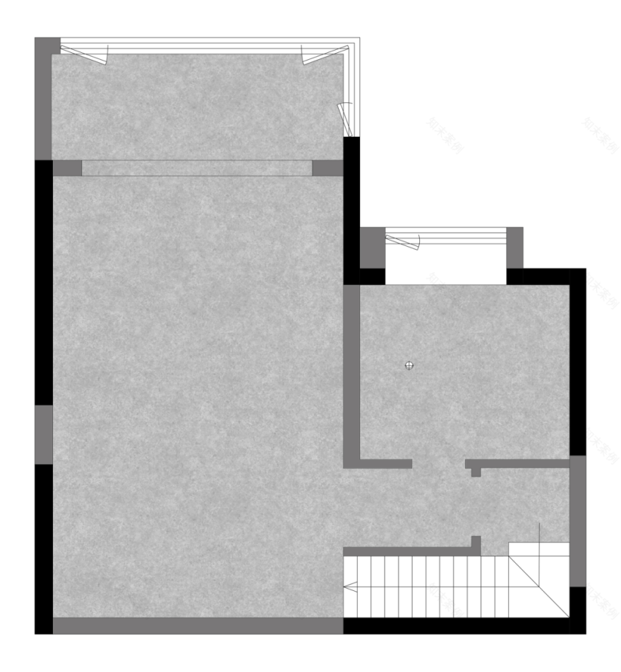 合肥现代简约风跃层设计丨中国合肥丨安徽飞墨设计-12