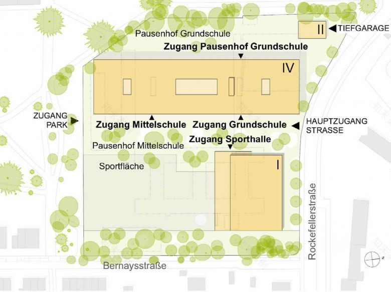 Krug Grossmann Architekten丨Neubau Grund- und Mittelschule mit Sporthalle an der Bernaysstraße丨德国-24