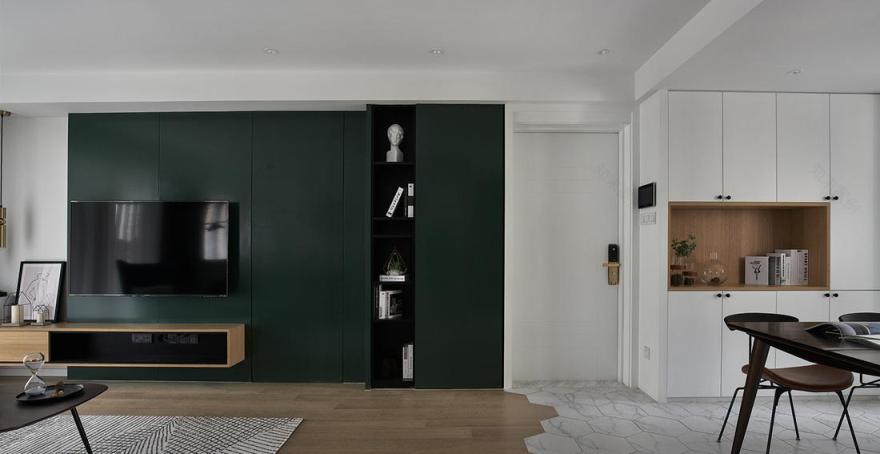 辰佑设计· 颜青软装丨平层丨秋澄-9