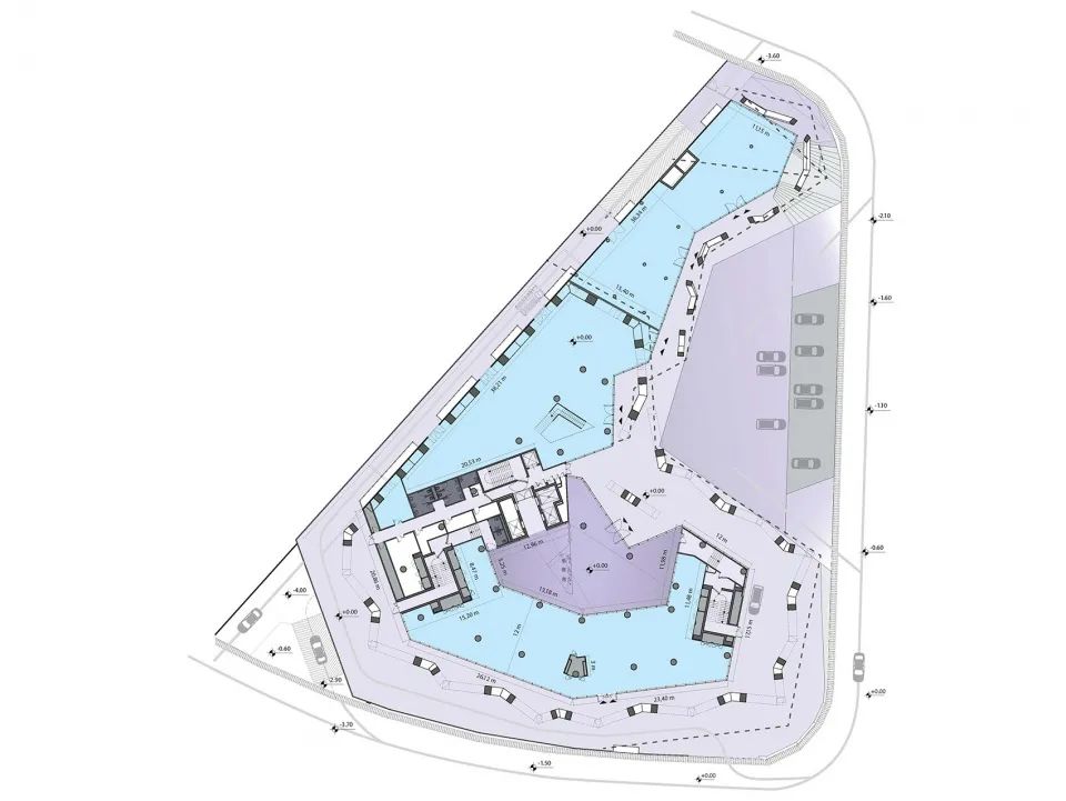 绿色西非地标 | 加纳 One Airport Square 综合大楼-22