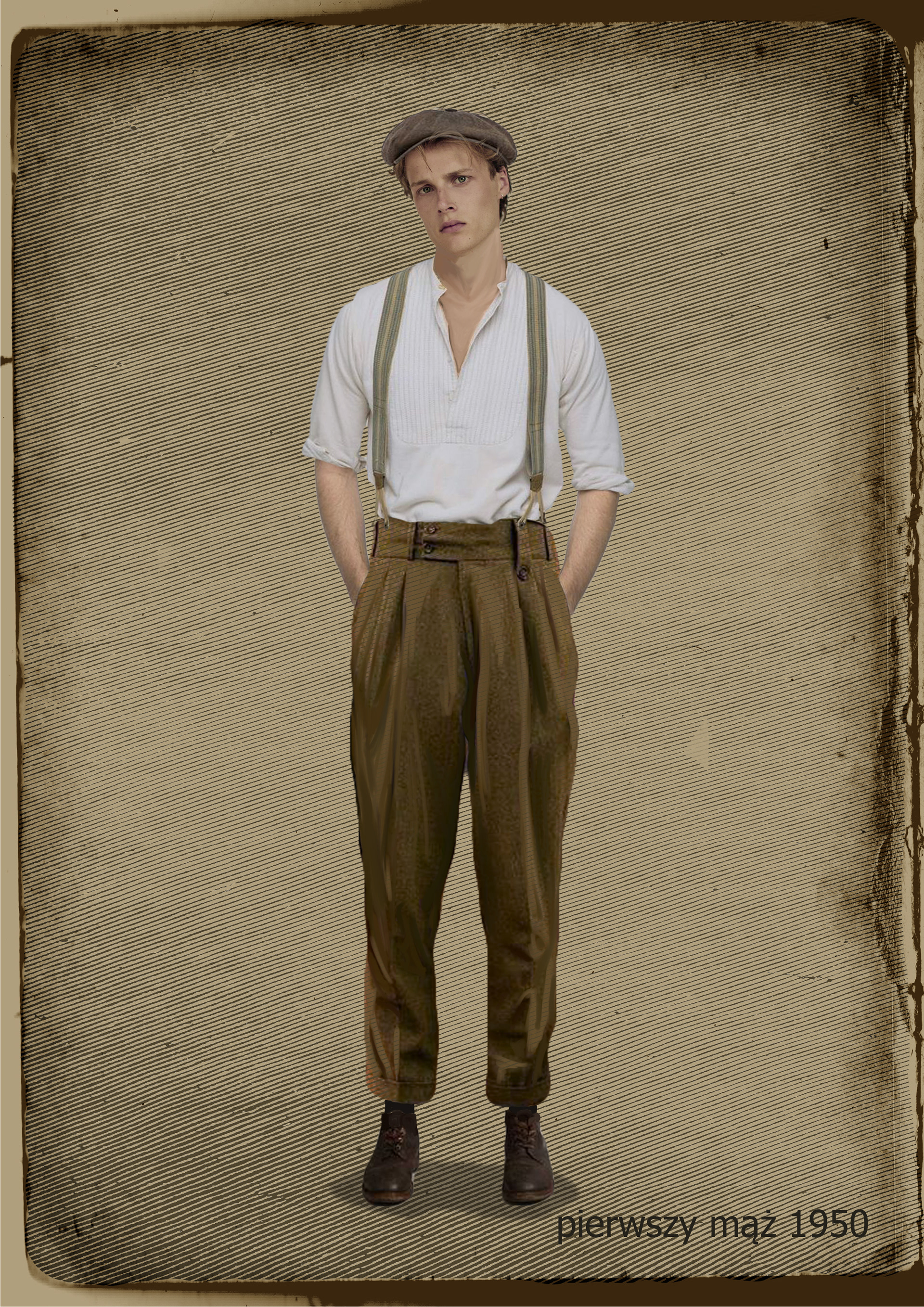 NAGASAKI I KROPKA NA CZOLE- PROJEKT SCENOGRAFII-13