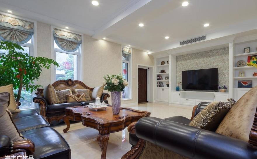 镇江别墅美式风设计,打造温馨浪漫生活空间-0