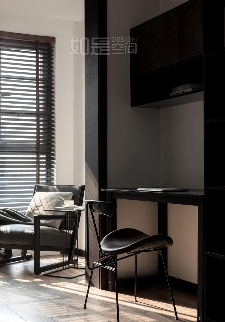 成都如是空间设计田青 | 水泥工业风平层住宅,回归本真美-27