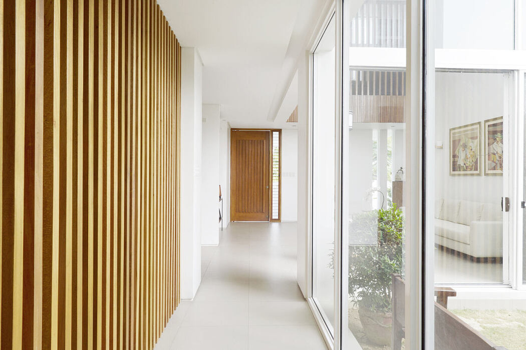 菲律宾马尼拉的双层现代庭院住宅-8