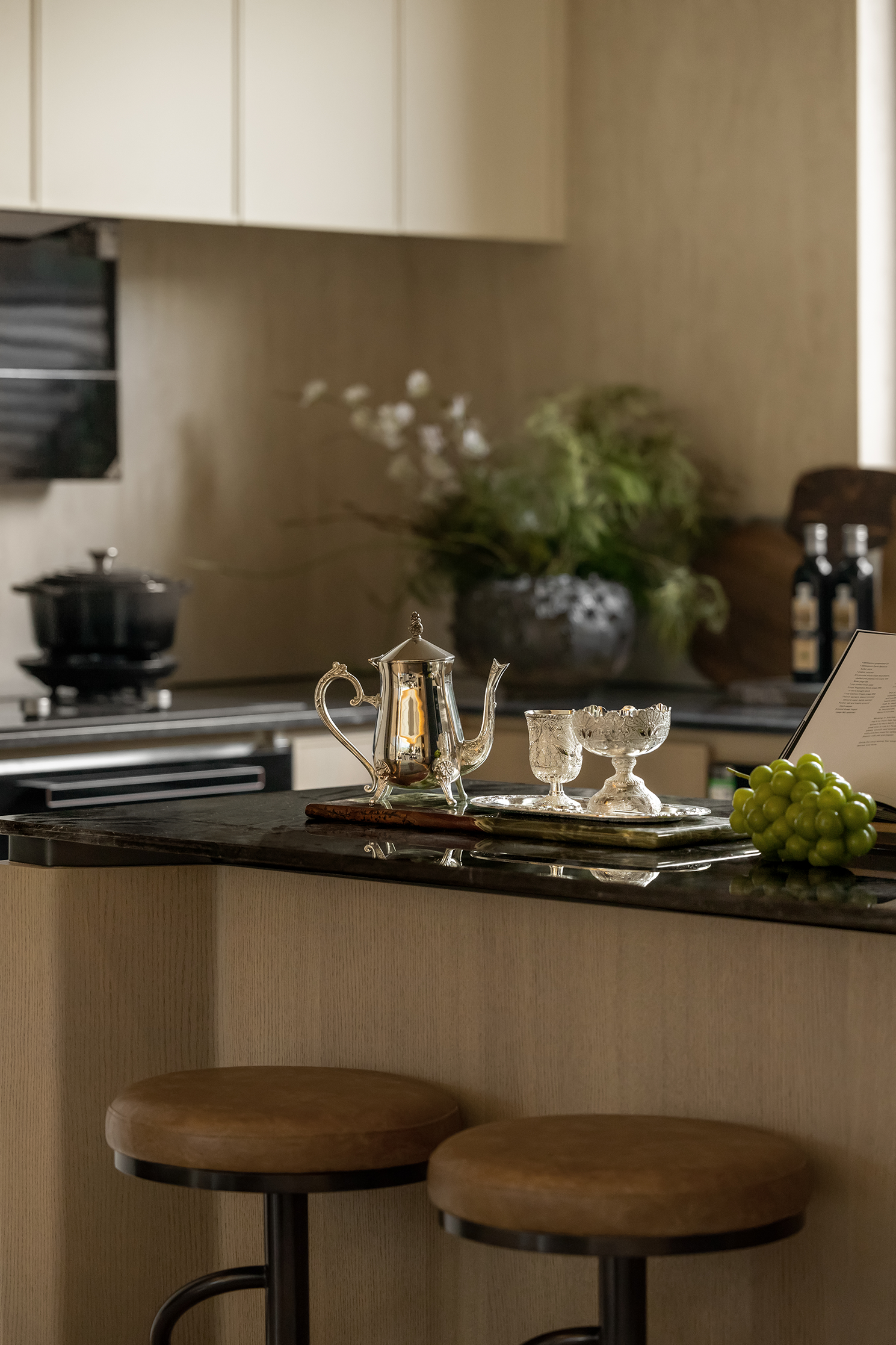 绍兴中海·越湖雲起400㎡叠墅室内设计丨中国绍兴丨IF DESIGN羽果设计-35