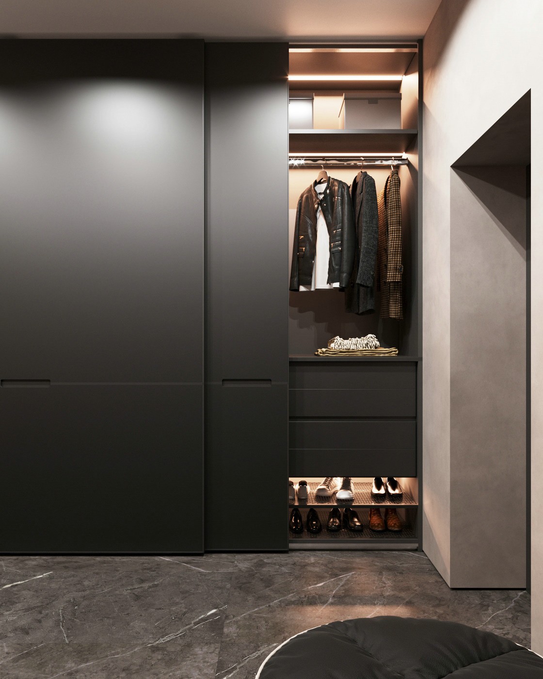 复式简约小空间公寓设计-13