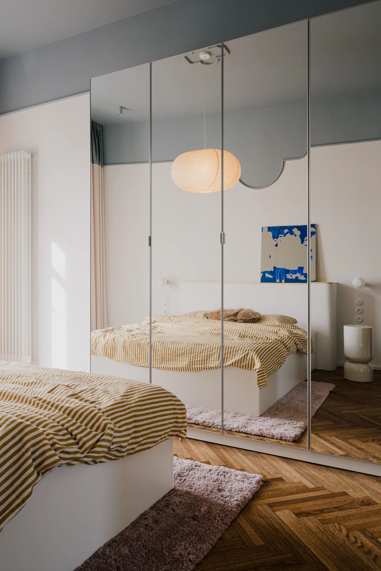 色彩缤纷的公寓|华沙某公寓丨波兰华沙丨LA FALA STUDIO-8