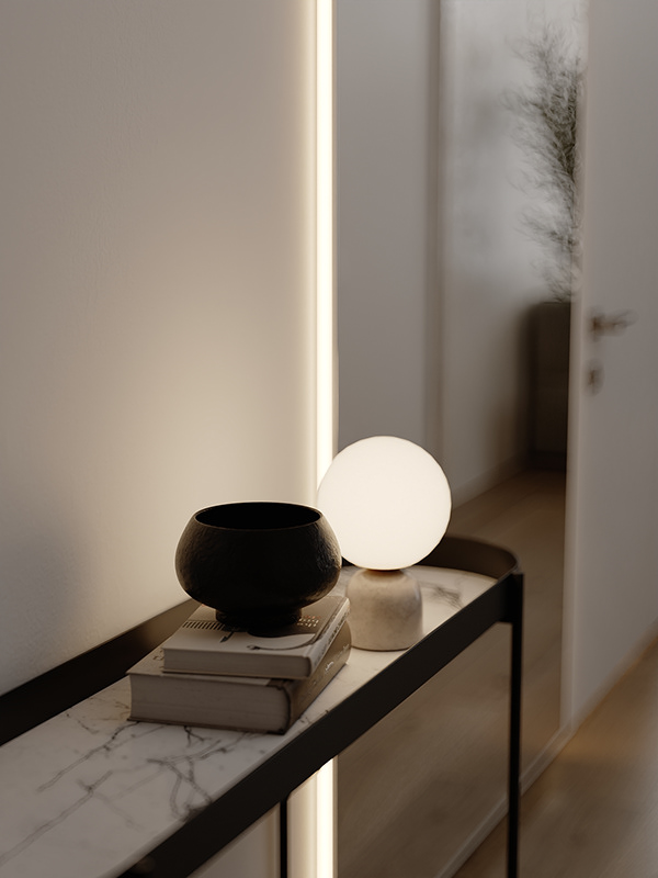 96.61㎡简约风公寓设计 回归家的质朴与纯粹            
            -3