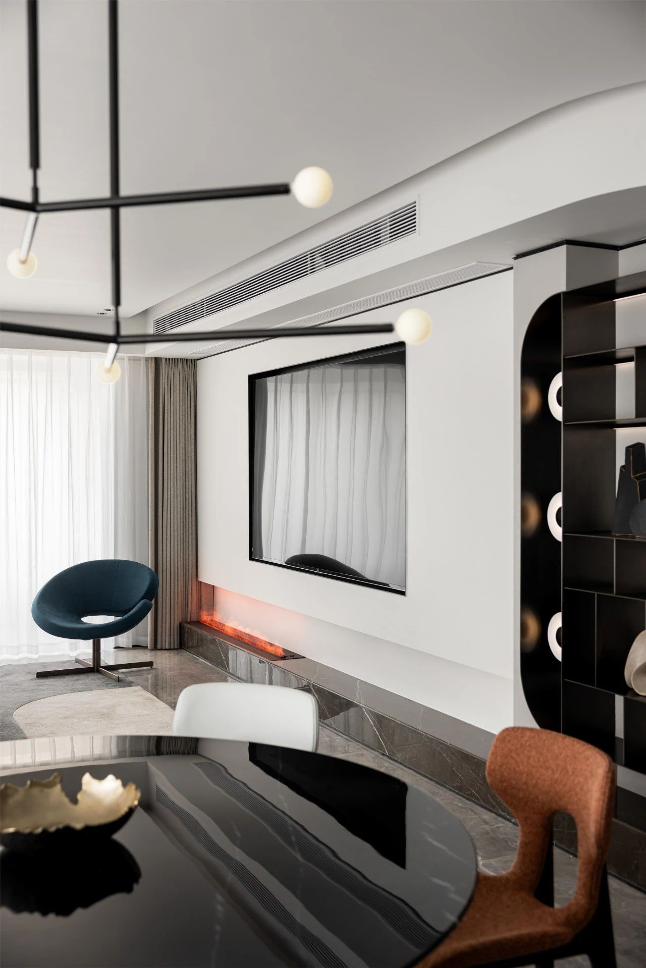 江景苑私宅设计丨中国宁波丨胡策,徐华佳-8