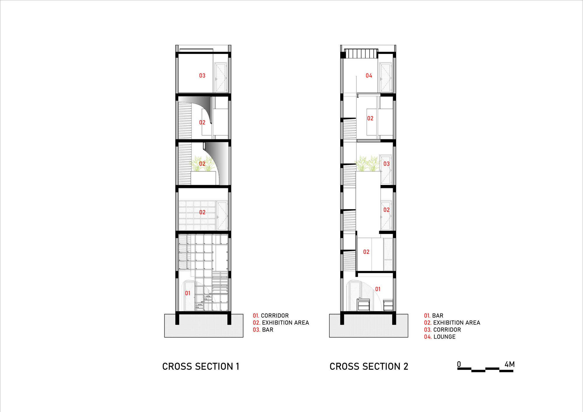 D 画廊丨越南胡志明市丨P.I Architects-15