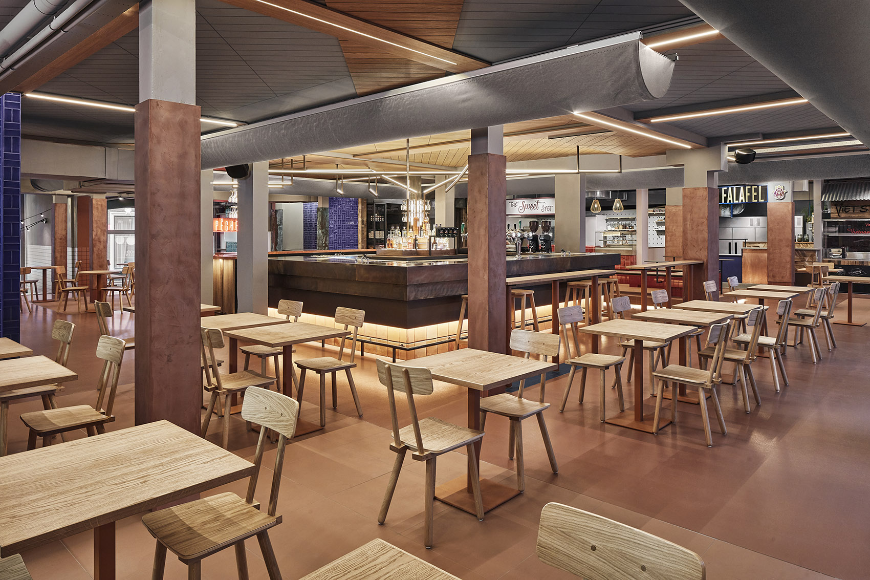 Foodhallen美食广场海牙店,荷兰 / Studio Modijefsky-8