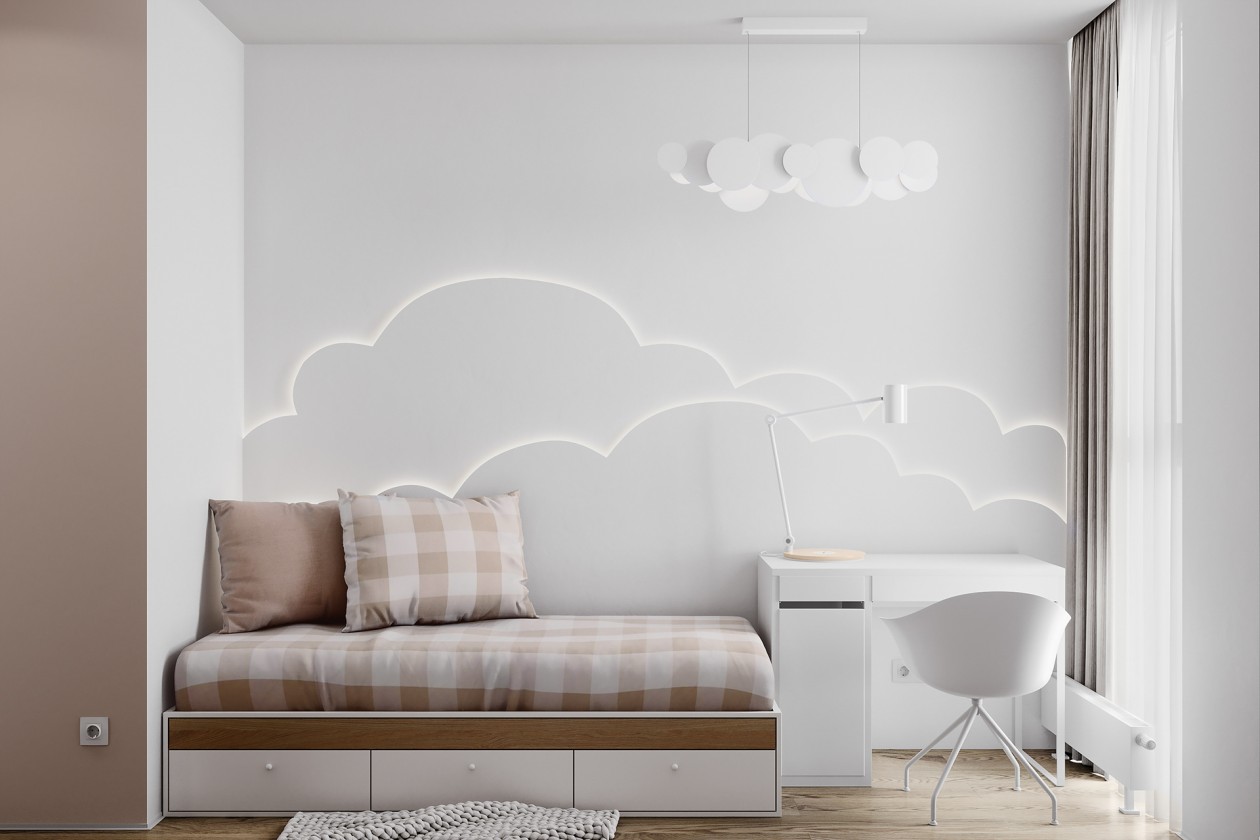 小两居 简约风格设计-20