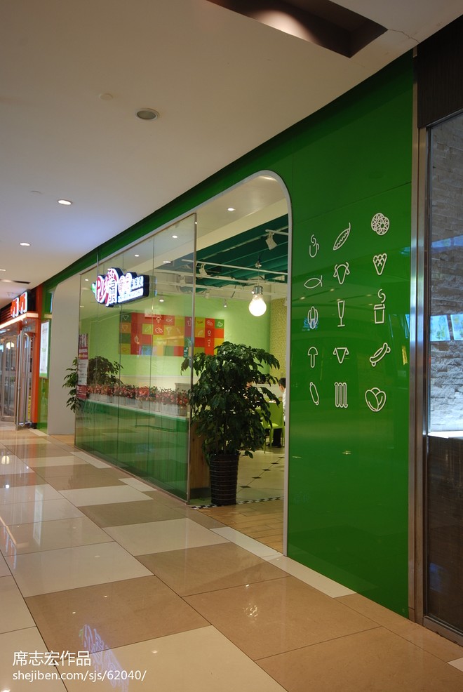 Please 烫麻辣烫餐厅设计丨中国天津丨一墨一空间设计事务所-17