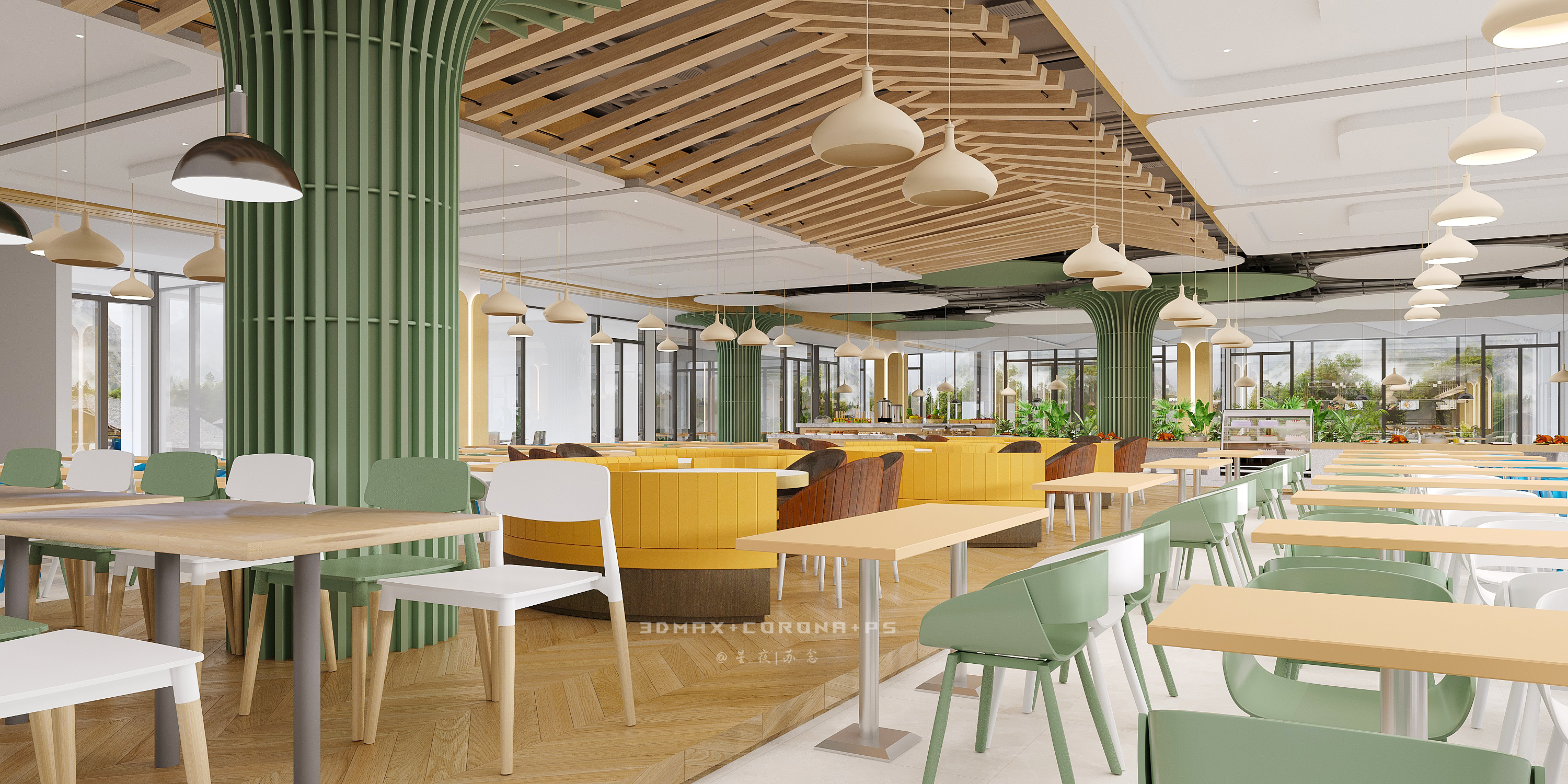 食堂：能量补给站，香味源头地-6