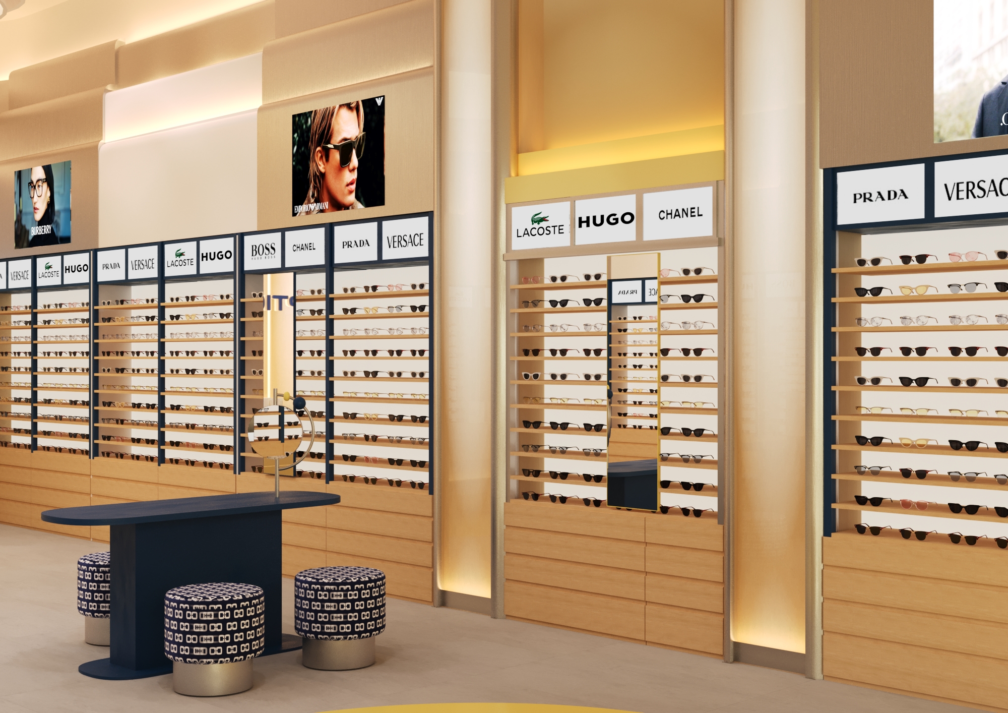 POCO OPTICS光学商店室内设计丨阿联酋迪拜-6