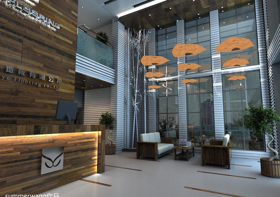 
嘉业地板办公楼展厅项目 -19