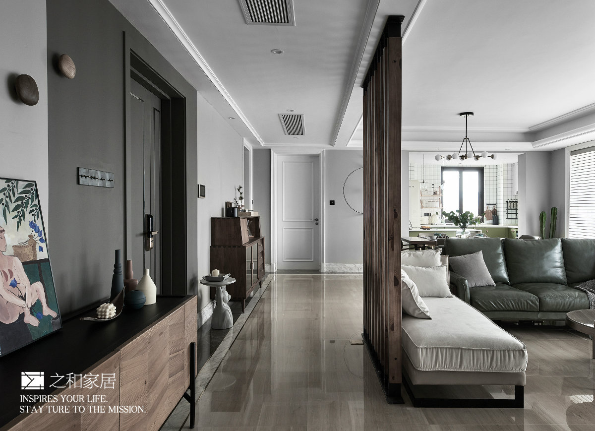 杭州 170m2 混搭风平层住宅设计-29