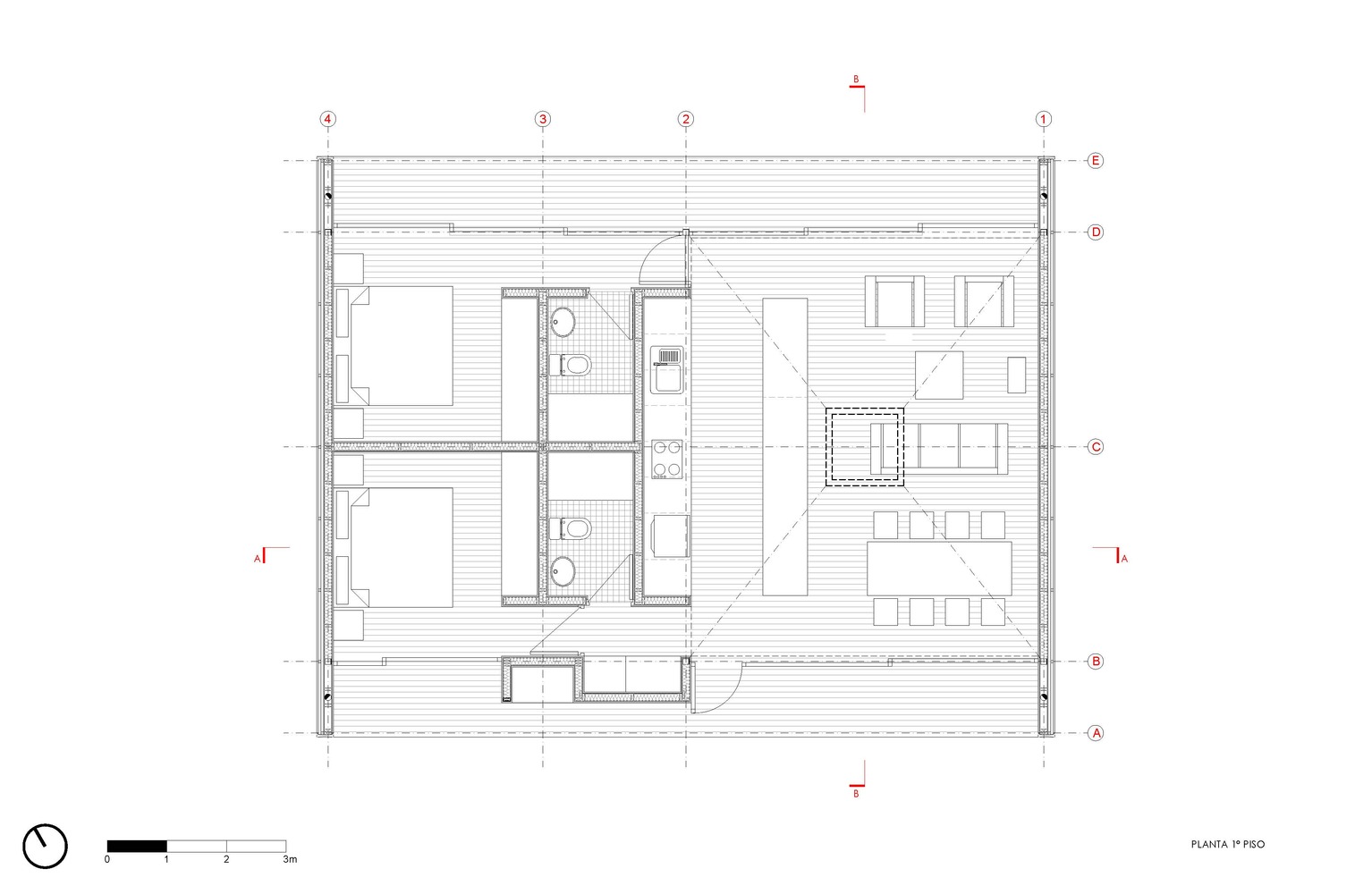 智利 Vodanovic House-12