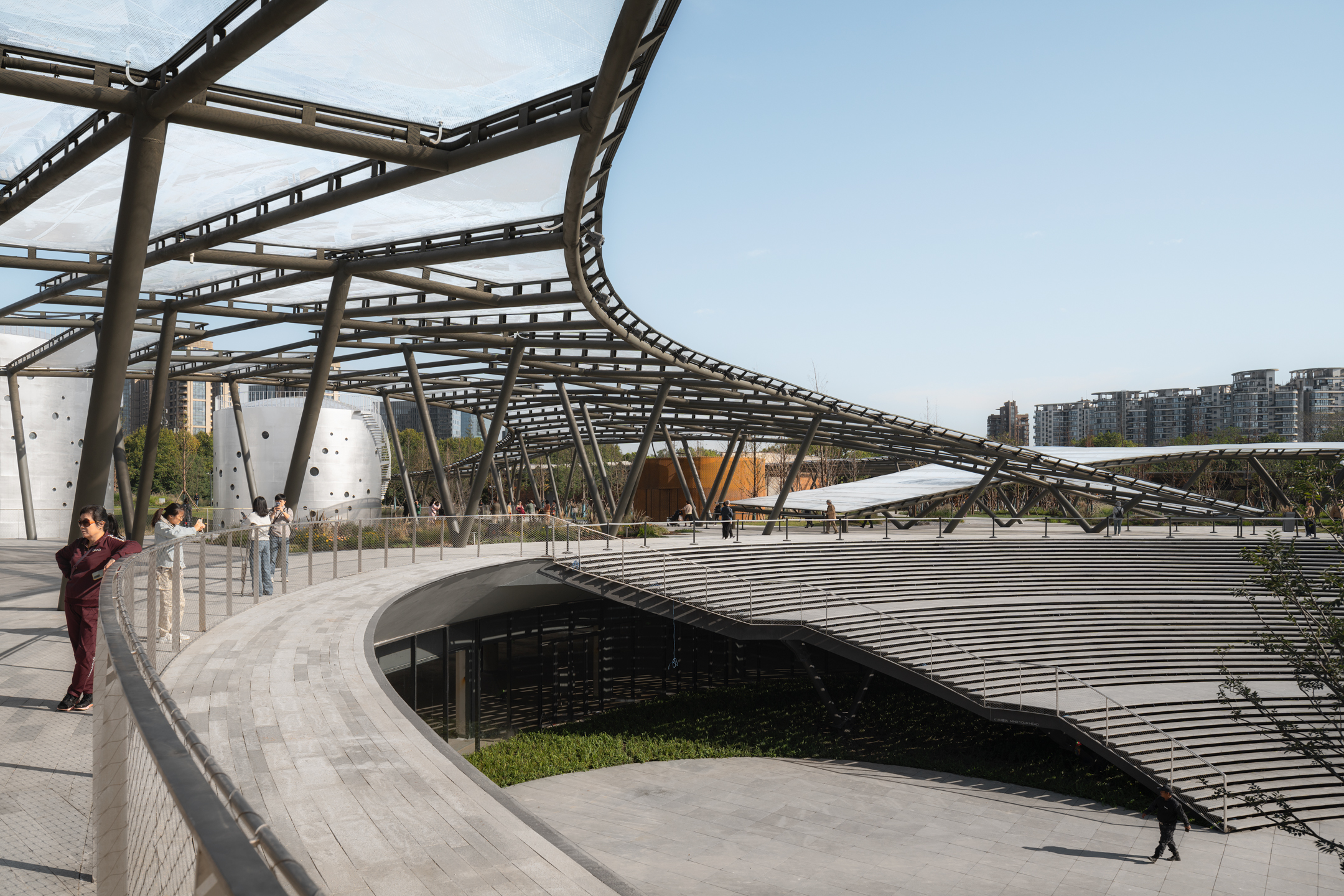 杭州小河公园丨中国杭州丨隈研吾建筑都市设计事务所-15