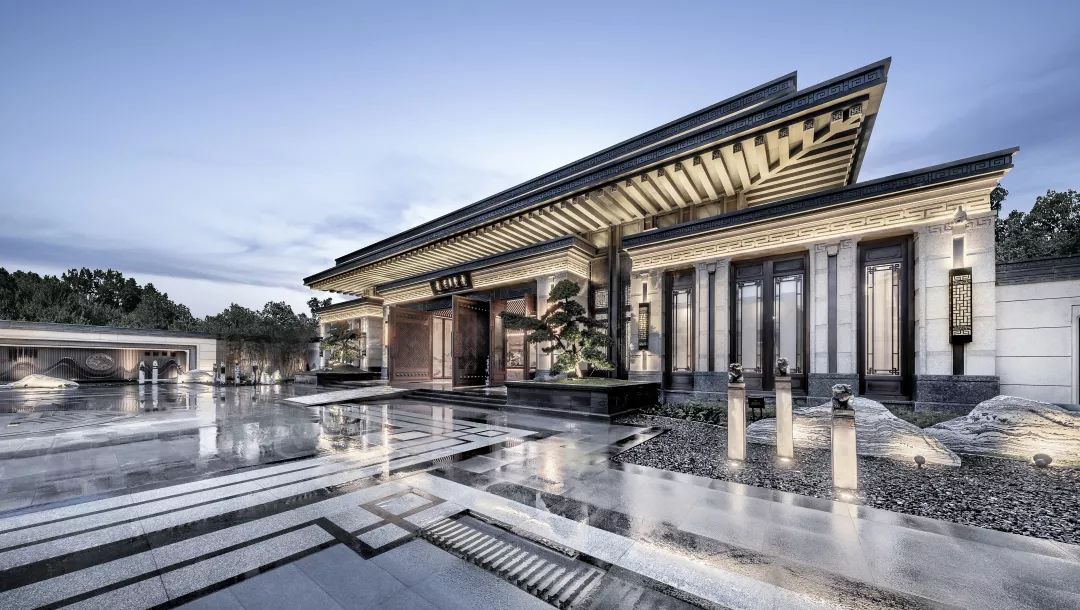 新中式美学大宅,传承中国建筑之美-189