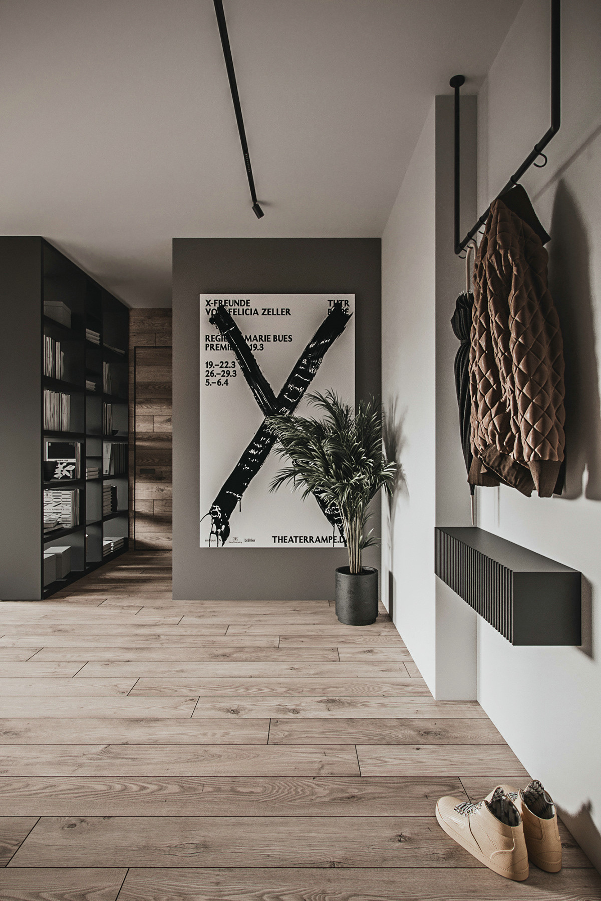 霍尔设计 | 现代舒适风，简约不单调-6