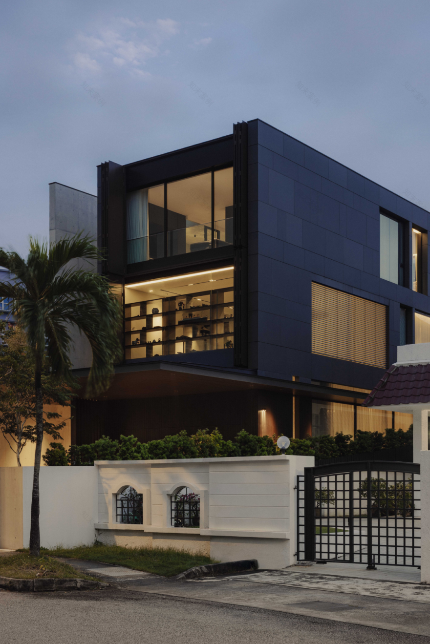 无烟煤屋丨新加坡丨Ming Architects-3