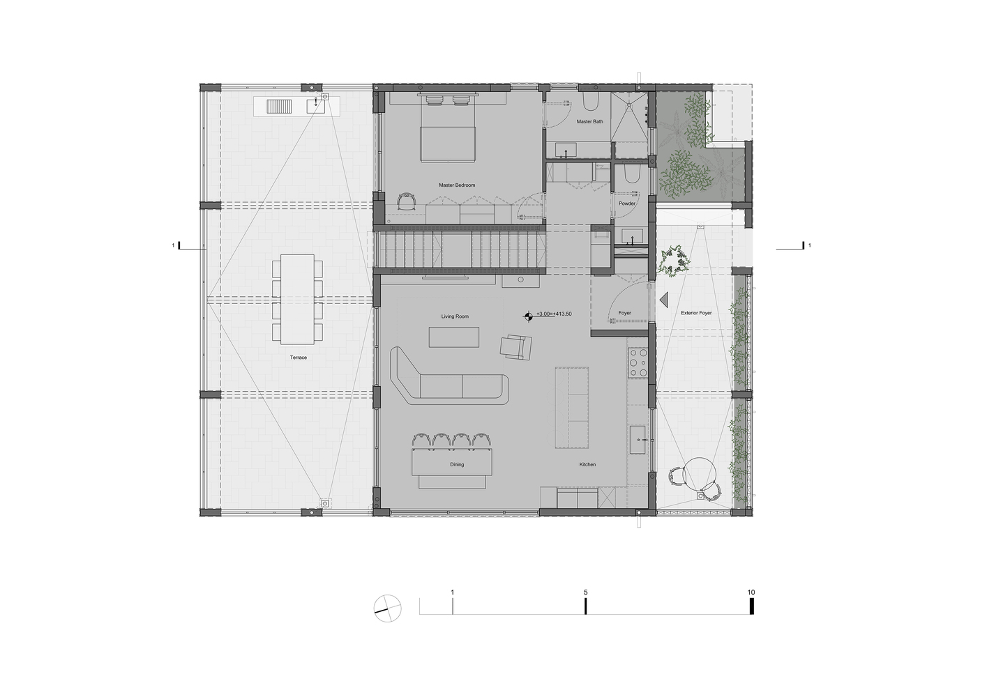以色列 Goldwasser 别墅丨Architextit Einat ErezKobiler-18
